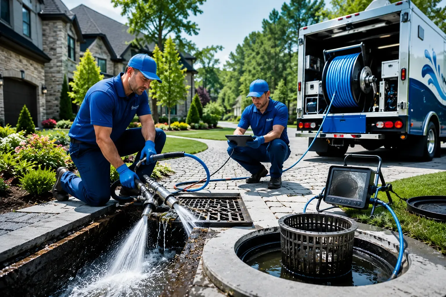 Local outdoor drain cleaning professionals in Orland, IN